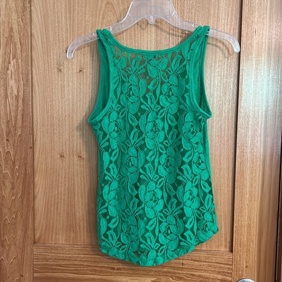 Express tank top, size XS, green - Picture 2 of 4